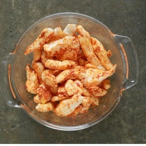 An amazing and easy appetizer: OOMPH-seasoned cheese curds!