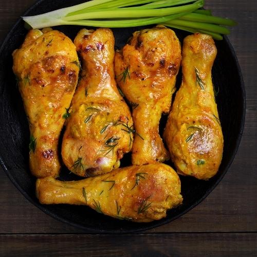 <transcy>Ranch Seasoned Chicken Drumsticks </transcy>