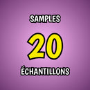 20 ÉCHANTILLONS D'ASSAISONNEMENT OOMPH
