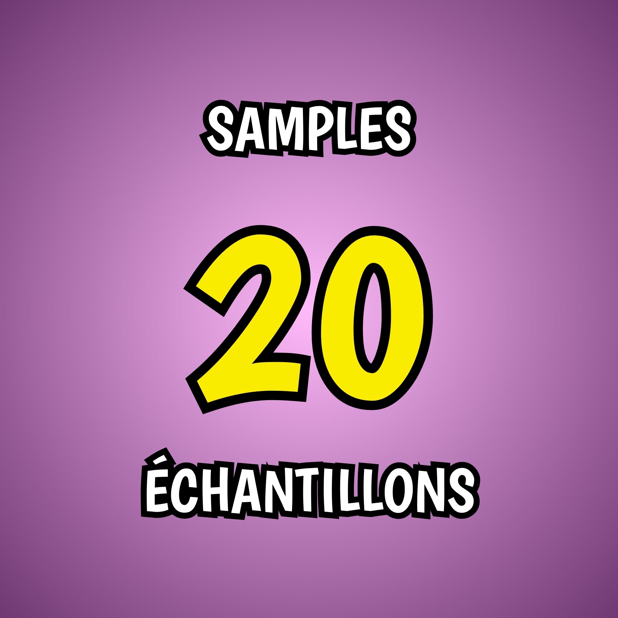 20 ÉCHANTILLONS D'ASSAISONNEMENT OOMPH
