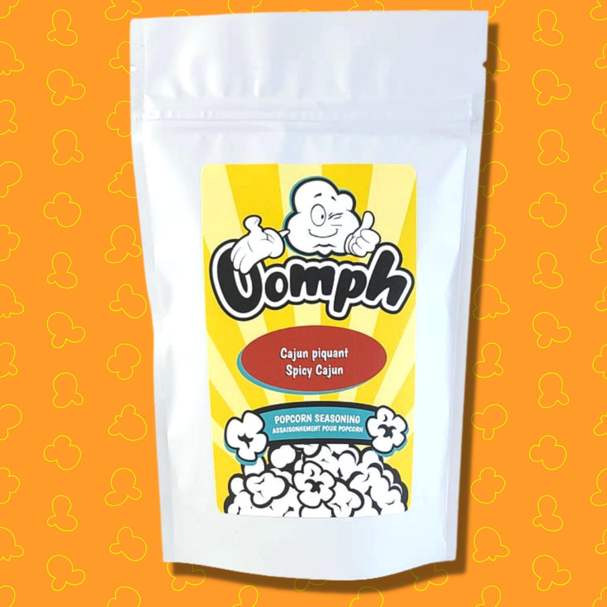 CAJUN PIQUANT - Assaisonnement pour popcorn 100% naturel