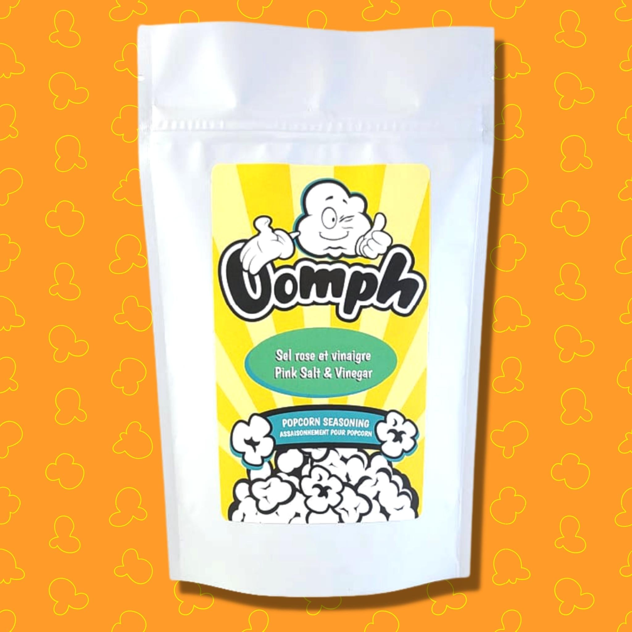 SEL ROSE et VINAIGRE - Assaisonnement pour popcorn