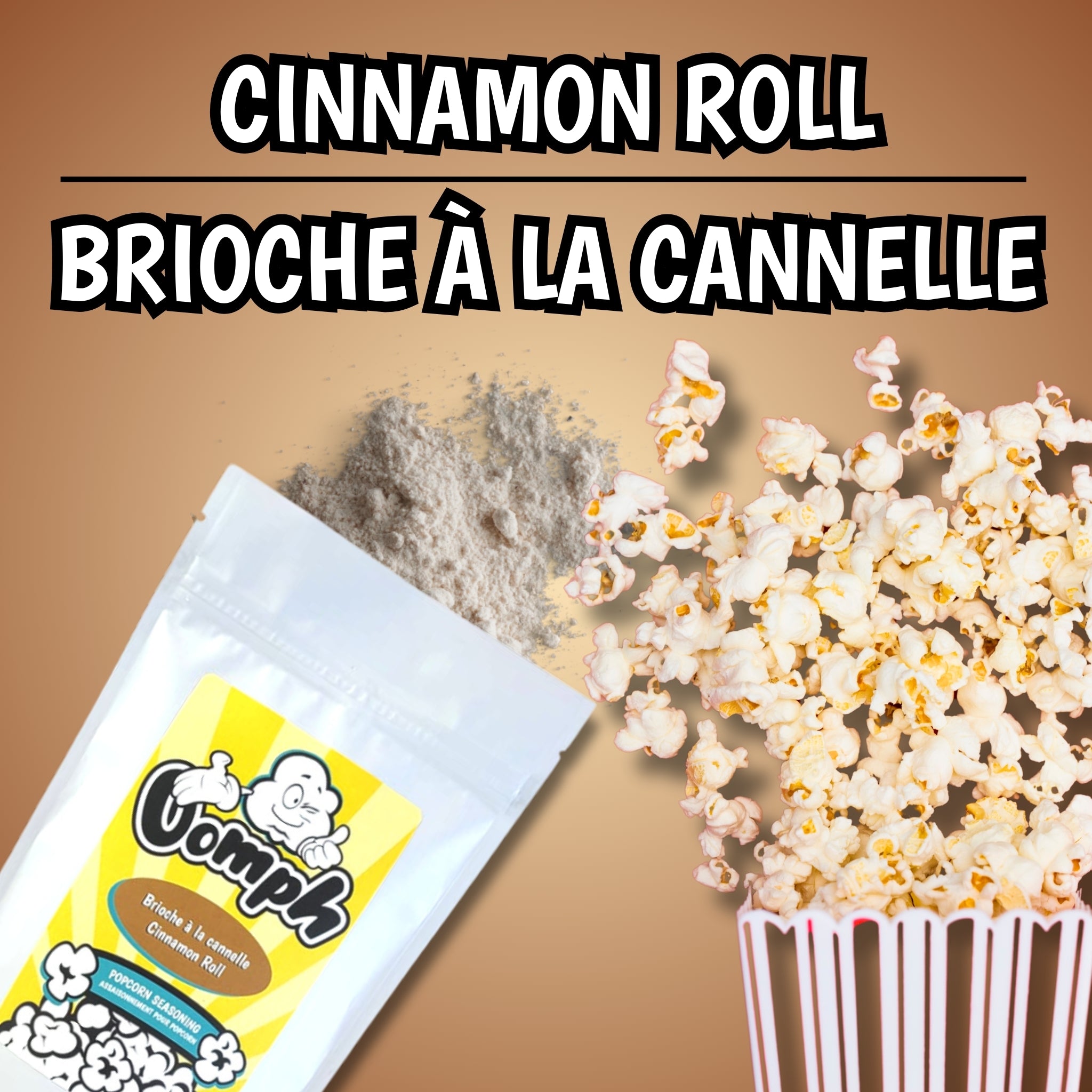 BRIOCHE A LA CANNELLE - Assaisonnement pour popcorn