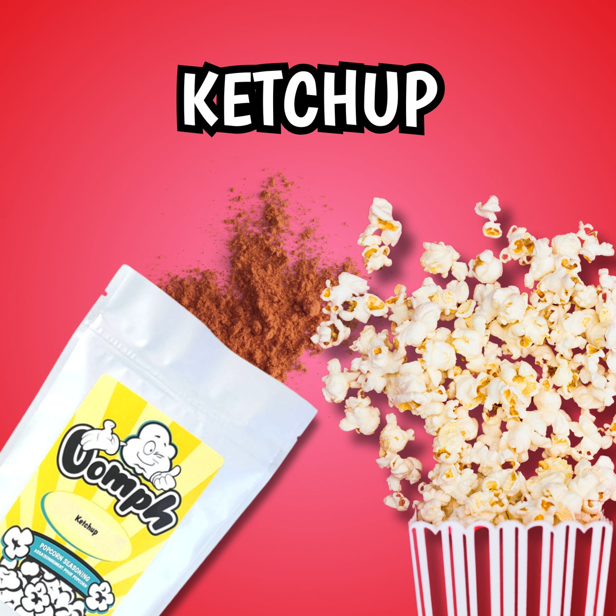 KETCHUP - Assaisonnement pour popcorn