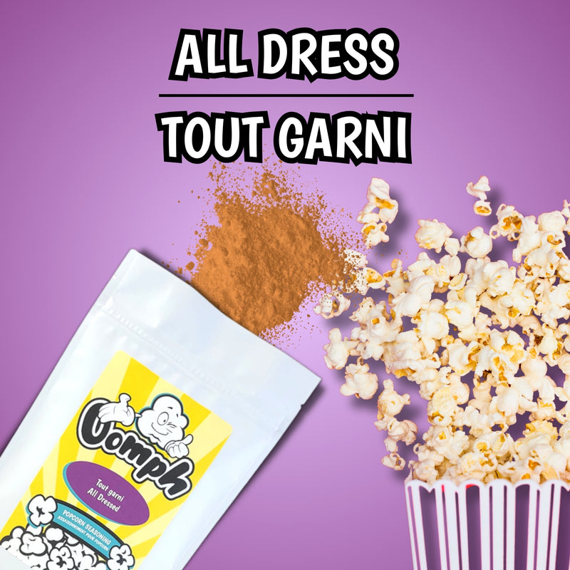 <transcy>ALL DRESSED - Popcorn seasoning </transcy>