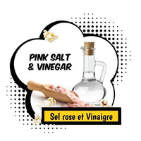 SEL ROSE et VINAIGRE - Assaisonnement pour popcorn